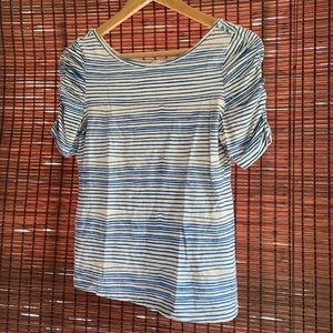 Anthropologie Striped 1/2 sleeve